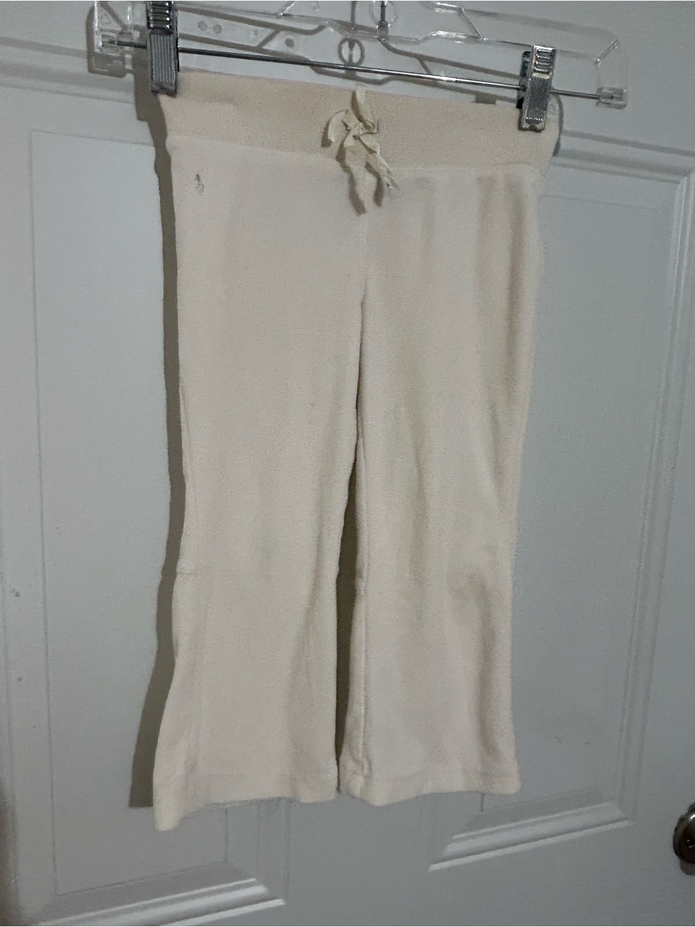 Ralph Lauren Cream Kids Sweatpant Joggers